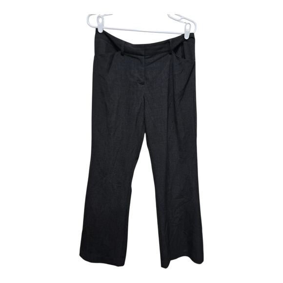 Chicos pants womens size small 4 0  short gray charcoal trousers work office - Picture 1 of 8